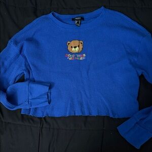 Royal Blue Teddy Bear